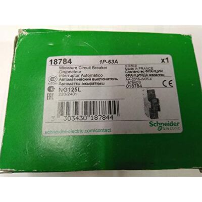 Schneider NG125L -C- 1P 63A Schneider NG125L -C- 1P 63A