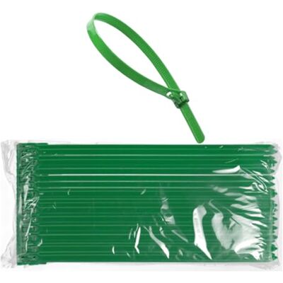 DC VOLTAGE Bridas para cables (300 x 3,6 mm, 100 unidades, nailon de 30,5 cm, cierre automático), color verde DC VOLTAGE Bridas para cables (300 x 3,6 mm, 100 unidades, nailon de 30,5 cm, cierre automático), color verde
