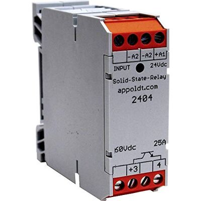 APPOLDT Relé de Semiconductores 25 A Voltaje de Contacto (Máx.): 60 V/DC 1 pieza(s) APPOLDT Relé de Semiconductores 25 A Voltaje de Contacto (Máx.): 60 V/DC 1 pieza(s)