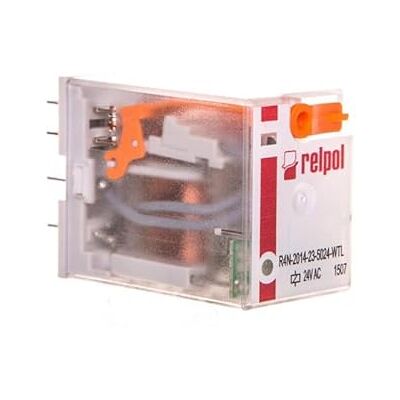 RELPOL Relé industrial AgNi R4N-2014-23-5024-WTL 860581 5900005198892 RELPOL Relé industrial AgNi R4N-2014-23-5024-WTL 860581 5900005198892