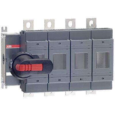 ABB Fusible de interruptor OS250B04N2P, operado frontal, 4 polos, estándar británico, B1-B3, mango y eje incluidos (OS250B04N2P) ABB Fusible de interruptor OS250B04N2P, operado frontal, 4 polos, estándar británico, B1-B3, mango y eje incluidos (OS250B04N2P)