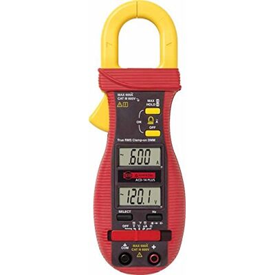 Beha Pinza amperimétrica, 600A AC, mordaza 25 mm Beha Pinza amperimétrica, 600A AC, mordaza 25 mm