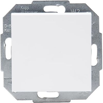 Kopp Athenis Pulsador (IP20, superficie mate), color blanco Kopp Athenis Pulsador (IP20, superficie mate), color blanco