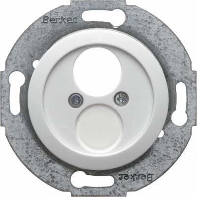 Hager Tapa con. mini 1930/G/P bl. polar,brillo Hager Tapa con. mini 1930/G/P bl. polar,brillo