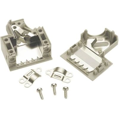 Harting 09 67 025 0573 Caja SUB-D - 25 Pines, Gris, 45° Harting 09 67 025 0573 Caja SUB-D - 25 Pines, Gris, 45°