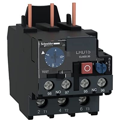 Schneider Electric LRD1516 Tesys D Relés de Protección Térmica, 9.13 A, Clase 20 Schneider Electric LRD1516 Tesys D Relés de Protección Térmica, 9.13 A, Clase 20