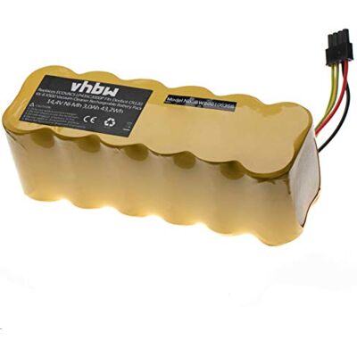 vhbw 1x batería Compatible con Ariete Briciola 2712, 2717 Robot Limpieza (2000 mAh, 14,4 V, NiMH) Reemplaza Ariete AT5186005100, LP43SC2000P vhbw 1x batería Compatible con Ariete Briciola 2712, 2717 Robot Limpieza (2000 mAh, 14,4 V, NiMH) Reemplaza Ariete AT5186005100, LP43SC2000P