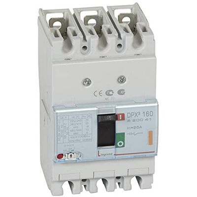 Legrand DPX³160 mag. 3P 25A 25kA Legrand DPX³160 mag. 3P 25A 25kA