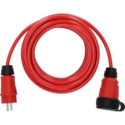 Brennenstuhl Profesional Cable de extensión VQ 1100 IP44 (Cable de 10 m H07BQ-F 3G1,5 en Rojo, Uso del Sitio de construcción y Uso Permanente al Aire Libre, Made in Germany) Brennenstuhl Profesional Cable de extensión VQ 1100 IP44 (Cable de 10 m H07BQ-F 3G1,5 en Rojo, Uso del Sitio de construcción y Uso Permanente al Aire Libre, Made in Germany)