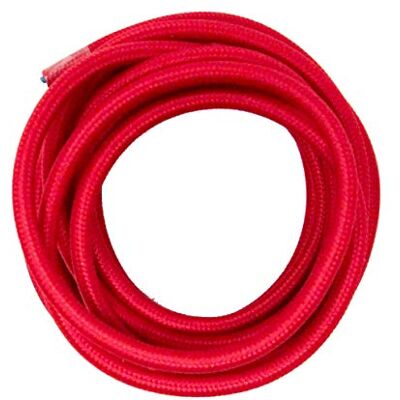 Electraline 70241 Bobina de cable textil redondo H03VV-F (2 x 0,75 mm², 3 m), Electraline 70241 Bobina de cable textil redondo H03VV-F (2 x 0,75 mm², 3 m),