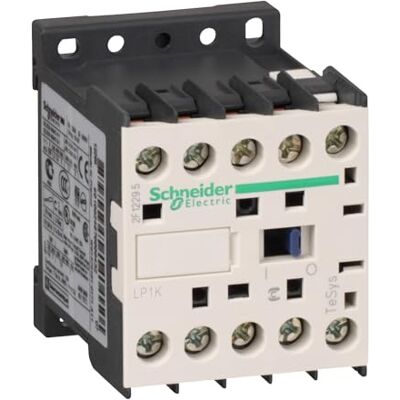 Schneider Electric TeSys K Minicontactor 3P AC-3, 440 V 6 A, Bobina 24 V CD Schneider Electric TeSys K Minicontactor 3P AC-3, 440 V 6 A, Bobina 24 V CD