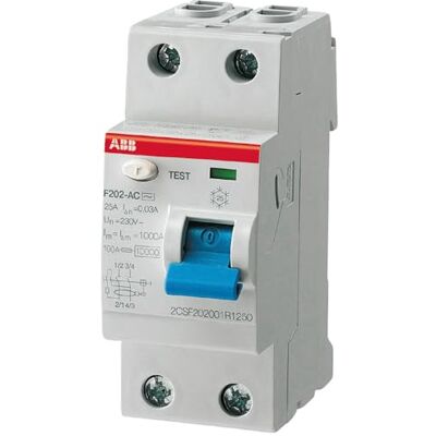 ABB 2CSF202401R1400 DIFER 40A 2P 30MA A SI R ABB 2CSF202401R1400 DIFER 40A 2P 30MA A SI R