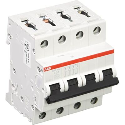ABB S200 Disyuntor Tipo Z, Pol 3P+N 3A System Pro M Compact Montaje en carril DIN ABB S200 Disyuntor Tipo Z, Pol 3P+N 3A System Pro M Compact Montaje en carril DIN