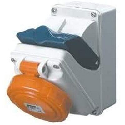 Gewiss GW66452 Toma de Corriente (3P+T, 6 h, Rojo, IP55, 400 V, 16 A) Gewiss GW66452 Toma de Corriente (3P+T, 6 h, Rojo, IP55, 400 V, 16 A)