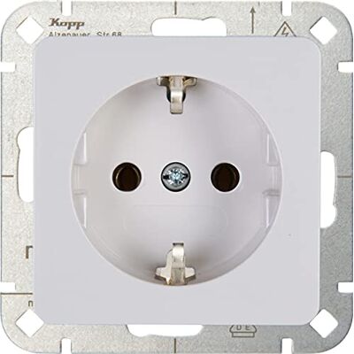 Kopp Enchufe con protección de Contacto Kopp Enchufe con protección de Contacto