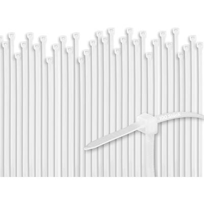 REV Ritter 508272555 Bridas para Cables (tamaño: 368x4.8mm, pack de 100) REV Ritter 508272555 Bridas para Cables (tamaño: 368x4.8mm, pack de 100)