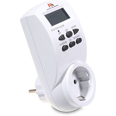 Temporizador digital Maclean Mce05g - 10 programas - 3600W - Alemán Temporizador digital Maclean Mce05g - 10 programas - 3600W - Alemán