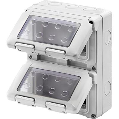 Gewiss Contenedor 8 módulos ip55 Gewiss Contenedor 8 módulos ip55