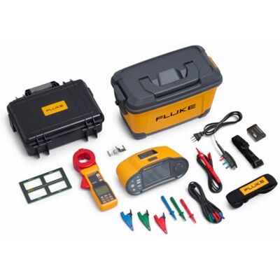 Fluke 1674 FC CH/1630 Comprobador de instalación multifunción en paquete con medidor de tierra Fluke 1674 FC CH/1630 Comprobador de instalación multifunción en paquete con medidor de tierra