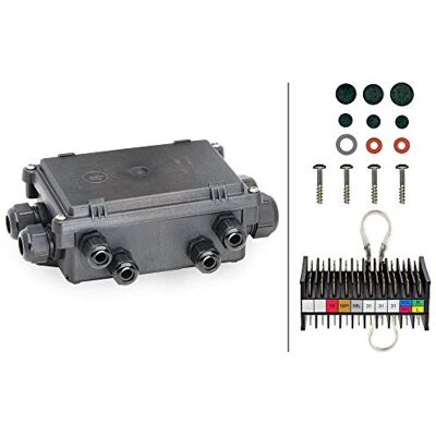 Conector eléctrico Hella - 177 785-007 - Compacto, IP69K - Conector eléctrico Conector eléctrico Hella - 177 785-007 - Compacto, IP69K - Conector eléctrico