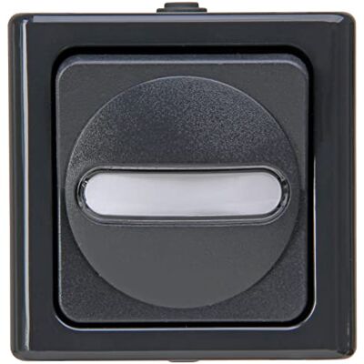 Kopp BLUE ELECTRIC Pulsador (5 unidades), color gris Kopp BLUE ELECTRIC Pulsador (5 unidades), color gris