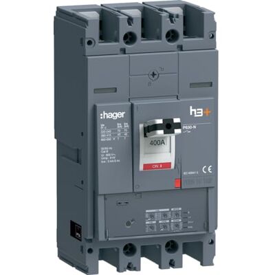 Hager HNW400JR Disyuntor eléctrico - 400A, 40kA, IP40 Hager HNW400JR Disyuntor eléctrico - 400A, 40kA, IP40