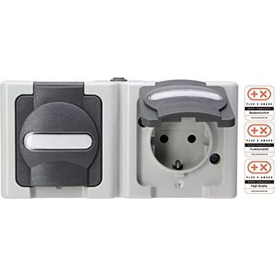Kopp Enchufe con protección de Contacto Kopp Enchufe con protección de Contacto