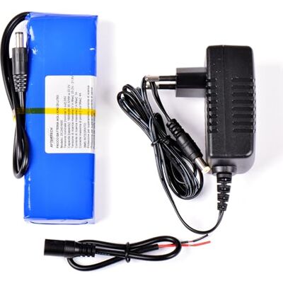 AFTERTECH Paquete de batería de 24 V 1600 mAh 1,6 Ah Recargable de Litio 133 x 45 x 22 mm 6s1p 25,2 V E1B3 AFTERTECH Paquete de batería de 24 V 1600 mAh 1,6 Ah Recargable de Litio 133 x 45 x 22 mm 6s1p 25,2 V E1B3