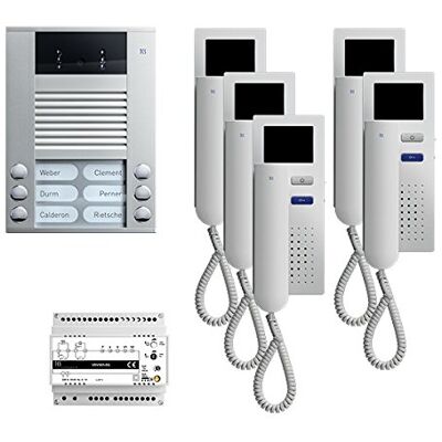 TCS Klingel PVE1550-0010 Video:pack5 color 5 botones - Sistema de intercomunicación por video TCS Klingel PVE1550-0010 Video:pack5 color 5 botones - Sistema de intercomunicación por video