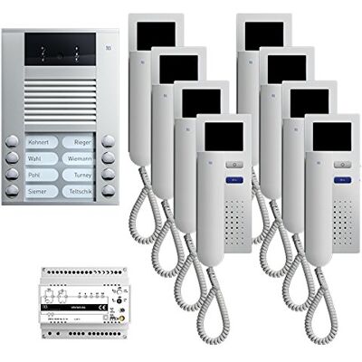 Sistema de videoportero TCS PVE1580-0010 - Pack 8 Sistema de videoportero TCS PVE1580-0010 - Pack 8