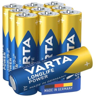 Varta LR6 Pack de 10 Pilas AA Alcalinas - Pilas Varta LR6 Pack de 10 Pilas AA Alcalinas - Pilas