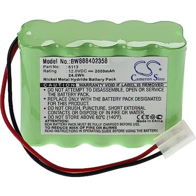 vhbw Batería Compatible con Cardioline AR1200 vhbw Batería Compatible con Cardioline AR1200