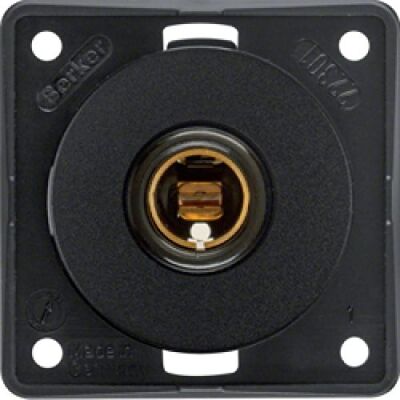 Hager Conector 12V Integro negro mate Hager Conector 12V Integro negro mate