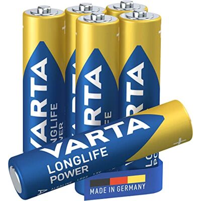 Varta Longlife Power Pilas AAA - 6 uds - Alta energía Varta Longlife Power Pilas AAA - 6 uds - Alta energía
