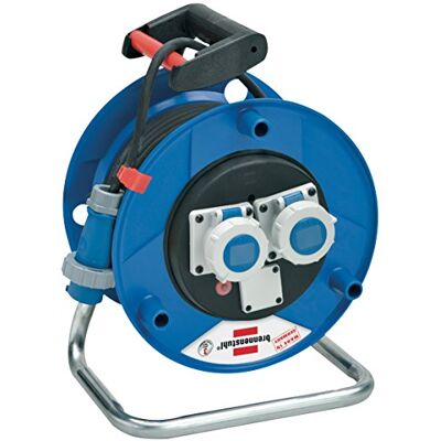 Carrete de cable portátil Brennenstuhl 50m IP67 Carrete de cable portátil Brennenstuhl 50m IP67