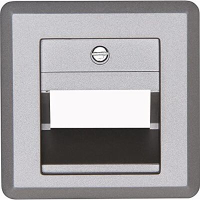 Kopp HK02 Cubierta UAE, salida inclinada, 1-2 conexiones, color: acero, 5 unidades, Kopp HK02 Cubierta UAE, salida inclinada, 1-2 conexiones, color: acero, 5 unidades,