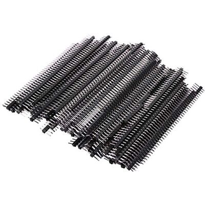 Baixia 100Pcs Pin Machos De Encabezado, Línea Simple Recta 40 Pin 0,1 Pulgadas (2,54 Mm) Conector Macho Cabecera Pines PCB Junta Pin Conector Electrónico Materias Primas Baixia 100Pcs Pin Machos De Encabezado, Línea Simple Recta 40 Pin 0,1 Pulgadas (2,54 Mm) Conector Macho Cabecera Pines PCB Junta Pin Conector Electrónico Materias Primas