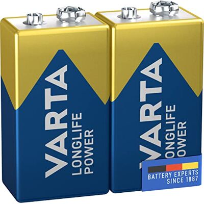 Varta 4922121412 Batería de larga duración 9V - Batería Varta 4922121412 Batería de larga duración 9V - Batería