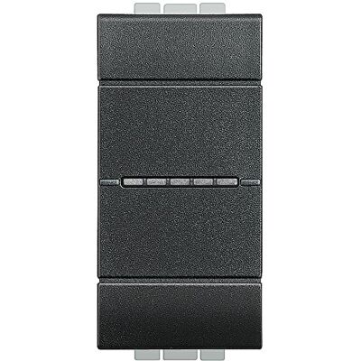Bticino sl4054 F livinglight invertitore Axial, Antracita Bticino sl4054 F livinglight invertitore Axial, Antracita