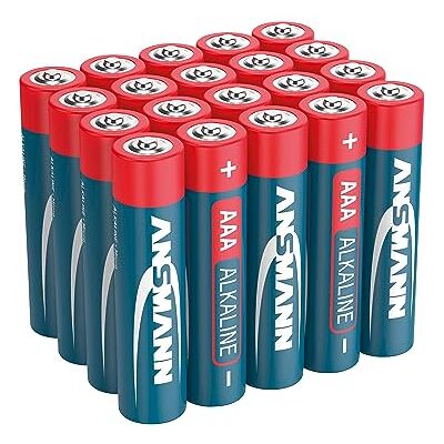 Ansmann Pilas alcalinas Red, Micro AAA, 20 Unidades Ansmann Pilas alcalinas Red, Micro AAA, 20 Unidades