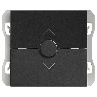 Simon Interruptor de Persianas, Tres Posiciones, Serie 270, Interruptor de Pared, Fácil de Instalar, Empotrable, Apto para Interiores (IP20), Color Negro (20000333-098) Simon Interruptor de Persianas, Tres Posiciones, Serie 270, Interruptor de Pared, Fácil de Instalar, Empotrable, Apto para Interiores (IP20), Color Negro (20000333-098)