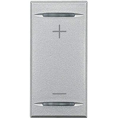 Legrand Bticino Tecla mh 1 módulo axolute +/-claro Legrand Bticino Tecla mh 1 módulo axolute +/-claro