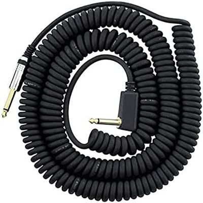 Vox VCC090BK 9m Cable Vintage enrollado - Cable Vox VCC090BK 9m Cable Vintage enrollado - Cable