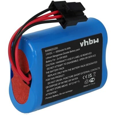 vhbw Batería reemplaza Visonic 103-304742-2, 2XER18505M vhbw Batería reemplaza Visonic 103-304742-2, 2XER18505M