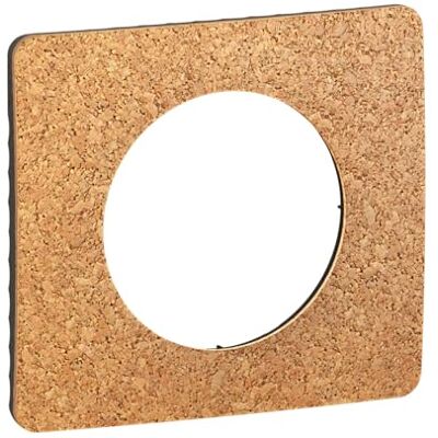 Legrand – Placa Céliane – Placa de acabado para enchufes e interruptores Céliane – 1 poste – Corcho Legrand – Placa Céliane – Placa de acabado para enchufes e interruptores Céliane – 1 poste – Corcho