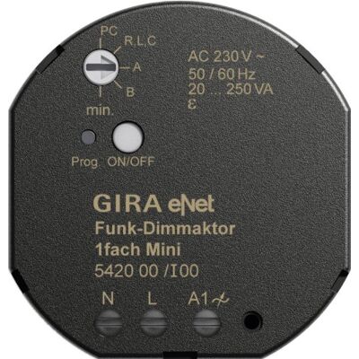 Gira Dimmer inalámbrico 542000 - Dimmaktor Gira Dimmer inalámbrico 542000 - Dimmaktor