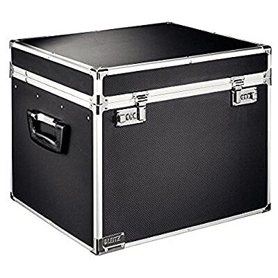 Leitz Cajas de almacenaje (aluminio), color negro Leitz Cajas de almacenaje (aluminio), color negro