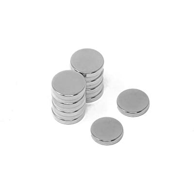 first4magnets Imán de neodimio N42 de 5/8 pulgadas de diámetro x 1/8 pulgadas de grosor, 2,93 kg de fuerza de tracción, material oficial (paquete de 10) first4magnets Imán de neodimio N42 de 5/8 pulgadas de diámetro x 1/8 pulgadas de grosor, 2,93 kg de fuerza de tracción, material oficial (paquete de 10)