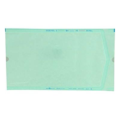 GIMA Eline-Bolsas Autoadhesivas para Esterilización por Vapor o ETO, en Papel y Film Médico, Tira Adhesiva Doble Cara y pliegue de cierre, Dimensiones Externas/Internas mm: 90x165/68x150, 2400 uds (12x200) GIMA Eline-Bolsas Autoadhesivas para Esterilización por Vapor o ETO, en Papel y Film Médico, Tira Adhesiva Doble Cara y pliegue de cierre, Dimensiones Externas/Internas mm: 90x165/68x150, 2400 uds (12x200)