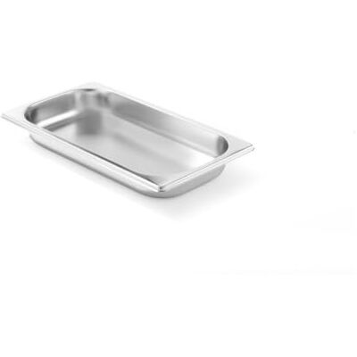 HENDI Recipiente GN 1/3,contenedor GN,apilable,resistente a Temperaturas de -40° a 300°C,apto para hornos,congeladores,calientaplatos,baño María,1.5L,325x176x(H) 40mm,acero inoxidable 18/10 HENDI Recipiente GN 1/3,contenedor GN,apilable,resistente a Temperaturas de -40° a 300°C,apto para hornos,congeladores,calientaplatos,baño María,1.5L,325x176x(H) 40mm,acero inoxidable 18/10